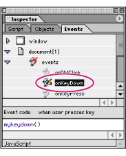 Create event definitions by entering event codes in the Event Code text box.